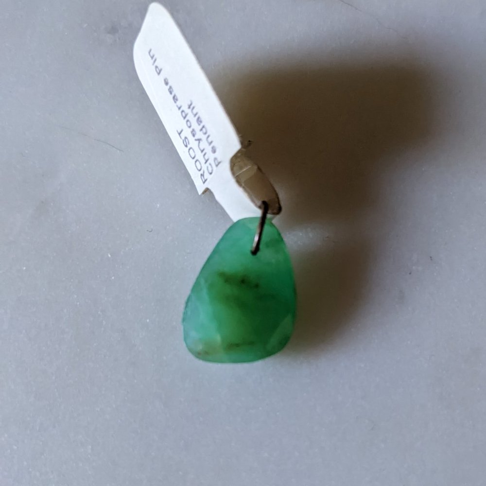 Chrysoprase Pendant